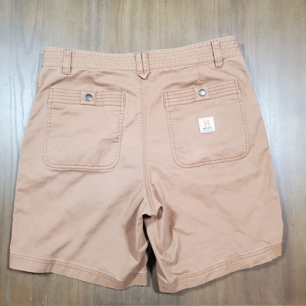 Howler Brothers Clarksville Walk Shorts Men's 34 Tan Utility Outdoors Hiking 8" - Picture 6 of 9